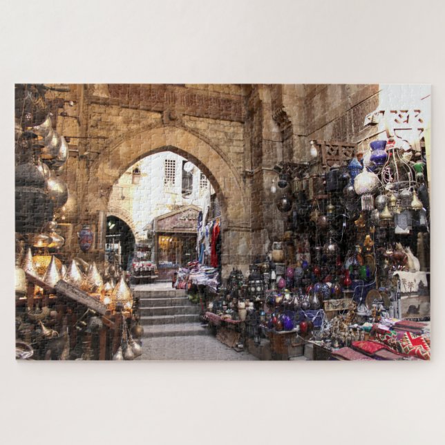 Kairo Bazaar, Ägypten Jigsaw Puzzle 1014 Stk. (Horizontal)