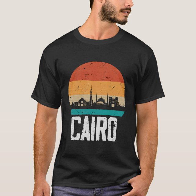 Kairo Egypt Skyline Kairo T-Shirt (Vorderseite)