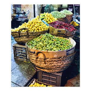 Kairo Khan el Khalili Bazaar Food Fotodruck