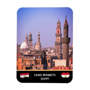 Kairo Minarets & Ancient City/Ägypten Magnet