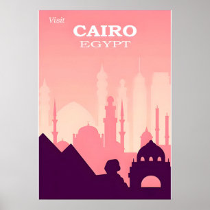 Kairo-Reiseposter Poster