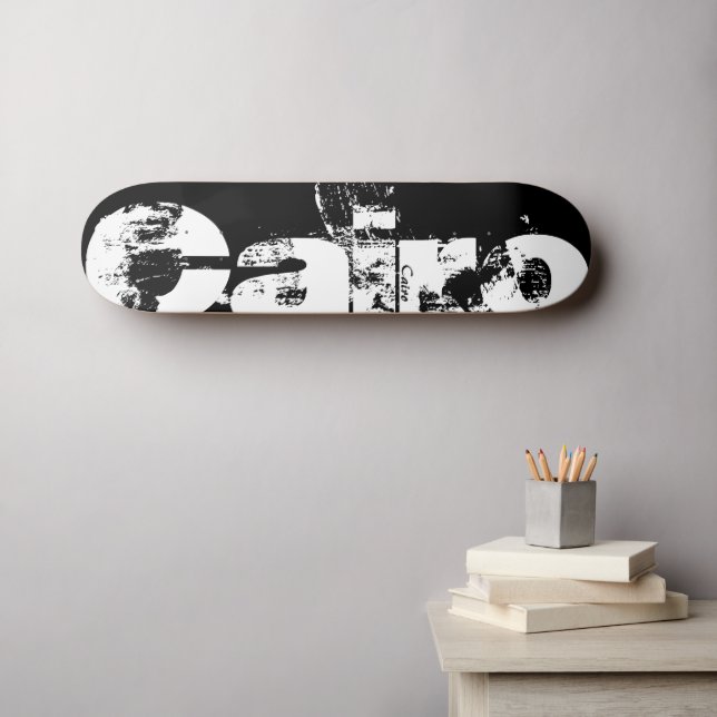 Kairo - Städtebau - Skateboard (Wandkunst (Horz))