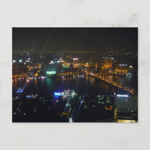 Kairoer Flussnacht Postkarte