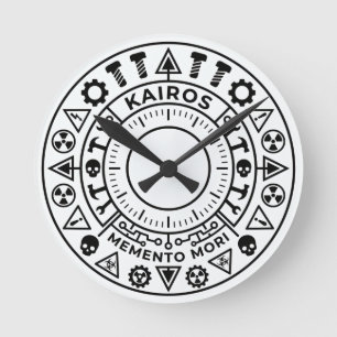 KAIROS Memento Mori Industrial Emblem Uhr