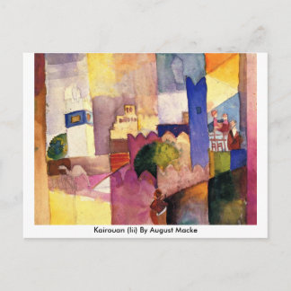 Kairouan (III) von August Macke Postkarte