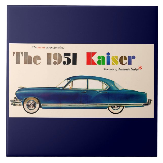 Kaiser 1951 fliese (Vorderseite)