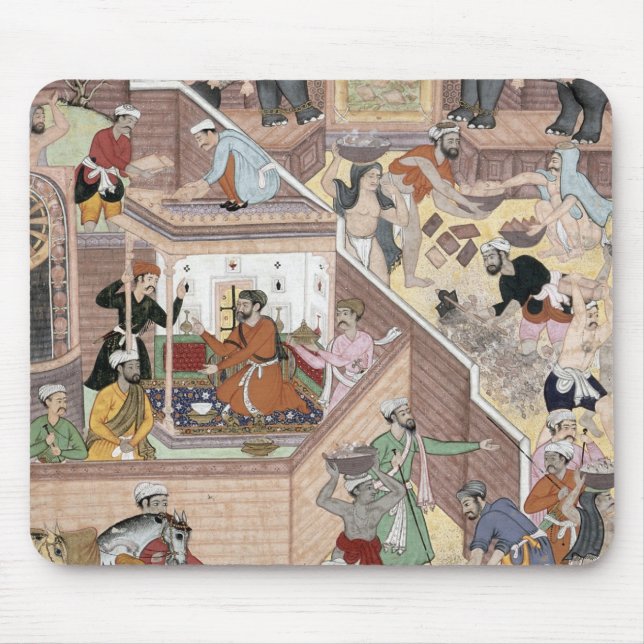 Kaiser Akbar (r.1556-1605) das buildin Mousepad (Vorne)