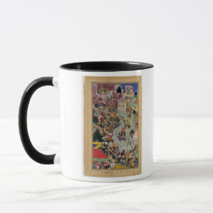 Kaiser Akbar (r.1556-1605) schießt Saimal auf das Tasse