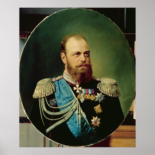 Kaiser Alexander III Poster (Vorne)