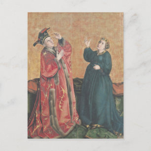 Kaiser Augustus und Tiburtiner Sibyl Postkarte