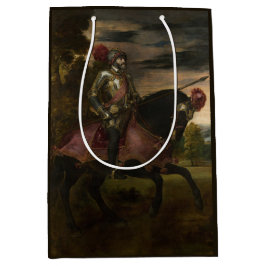 Kaiser Charles V. auf Horseback (von Tizian) Mittlere Geschenktüte