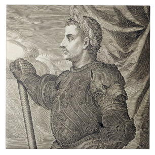 Kaiser D. Claudius Caesar von Rom von ANZEIGE 41 - Fliese