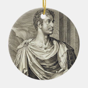 Kaiser D. Octavius Augustus (ANZEIGE 63 BC - 14) Keramik Ornament