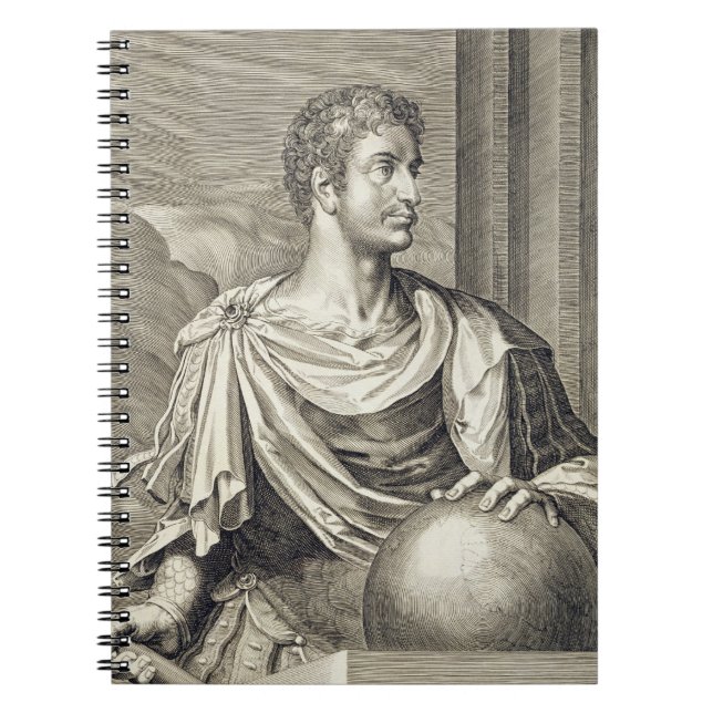 Kaiser D. Octavius Augustus (ANZEIGE 63 BC - 14) Notizblock (Vorderseite)