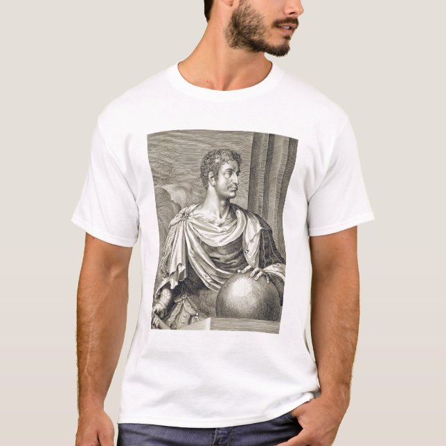 Kaiser D. Octavius Augustus (ANZEIGE 63 BC - 14) T-Shirt (Vorderseite)