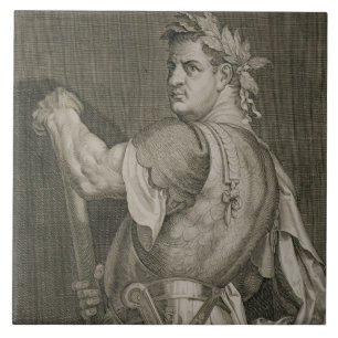 Kaiser D. Titus Vespasian von ANZEIGE Roms 79-81 Fliese