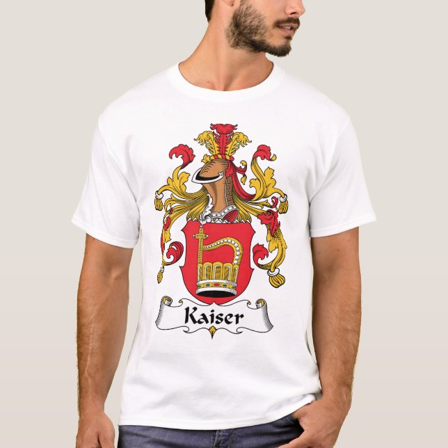 Kaiser Familienwappen T-Shirt (Vorderseite)
