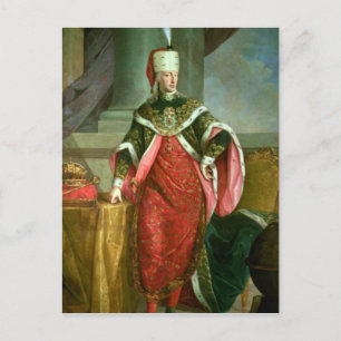 Kaiser Francis I. Heiliger römischer Kaiser Postkarte