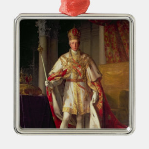 Kaiser Franz II von Österreich Ornament Aus Metall
