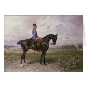 Kaiser Franz Joseph I auf seinem österreichischen