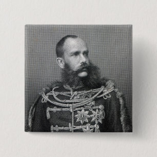 Kaiser Franz Joseph I von Österreich Button