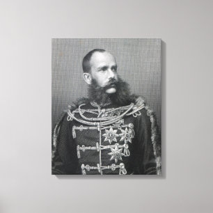 Kaiser Franz Joseph I. von Österreich Leinwanddruck