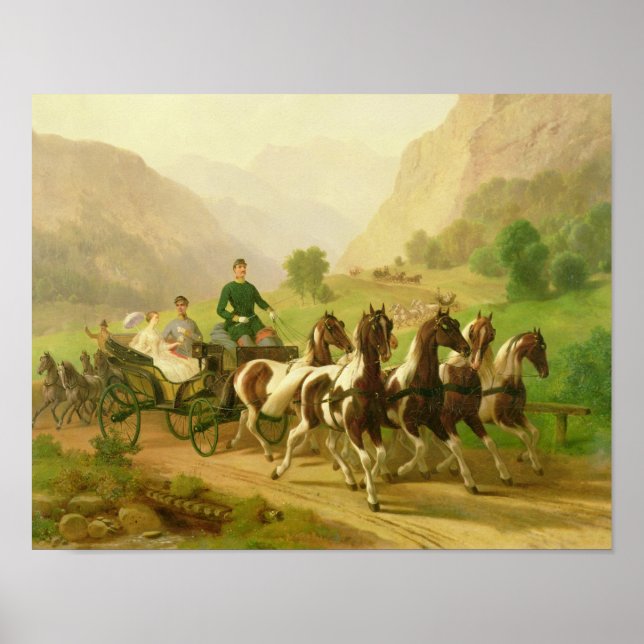 Kaiser Franz Joseph I. von Österreich Poster (Vorne)