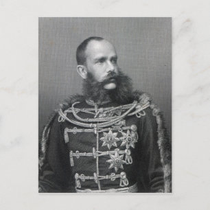 Kaiser Franz Joseph I. von Österreich Postkarte