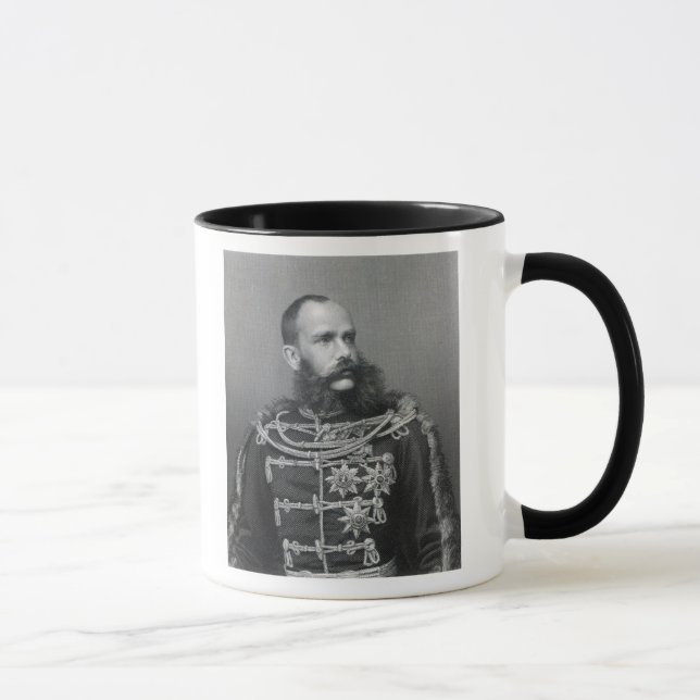 Kaiser Franz Joseph I von Österreich Tasse (Rechts)