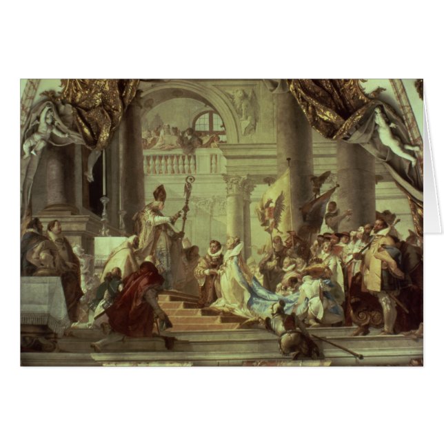 Kaiser Frederick Barbarossas Hochzeit (Vorderseite (Horizontal))