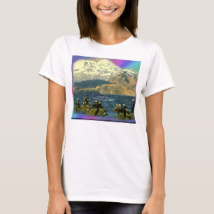 Kaiser Gänse in Chiniak Bay in der Nähe von Chinia T-Shirt