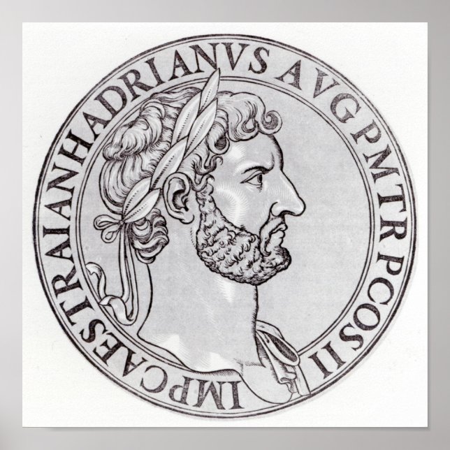 Kaiser Hadrian Poster (Vorne)