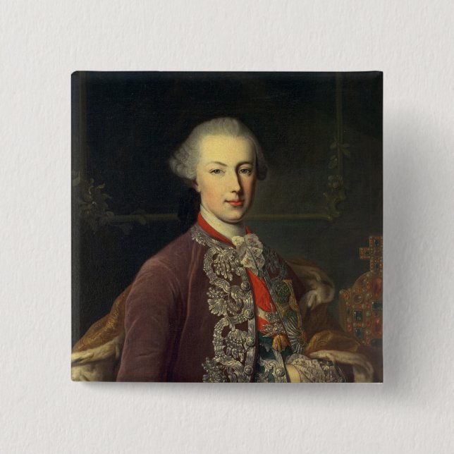 Kaiser Joseph II von Deutschland Button (Vorderseite)