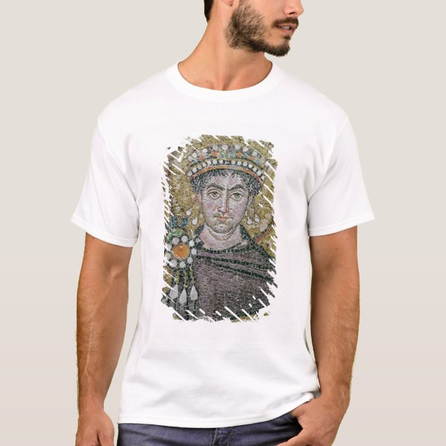 Kaiser Justinian I c.547 ANZEIGE T-Shirt (Vorderseite)
