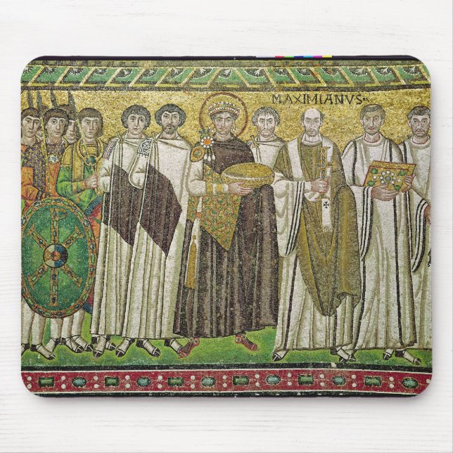 Kaiser Justinian I Mousepad (Vorne)