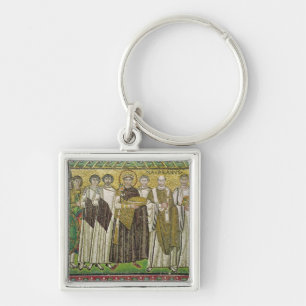 Kaiser Justinian I Schlüsselanhänger