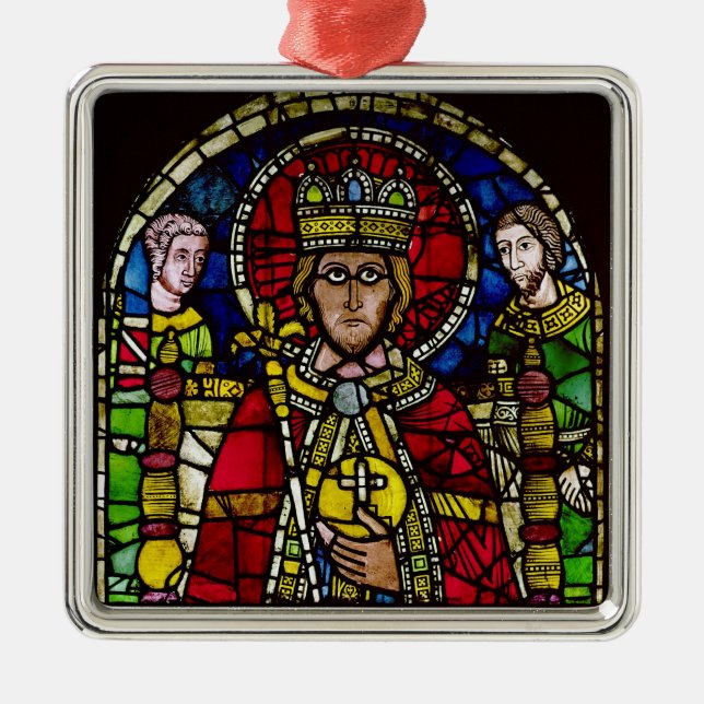 Kaiser Karl der Große Ornament Aus Metall (Vorne)