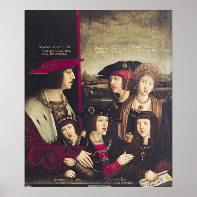 Kaiser Maximilian I Poster (Vorne)