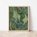 Kaiser Moth | Vincent van Gogh Poster<br><div class="desc">Kaiser Moth (1889) von Vincent van Gogh ist eine delikate und komplizierte Darstellung einer Motte vor einem strukturierten Hintergrund. Das Gemälde erfasst die Schönheit dieses geflügelten Weins mit sorgfältiger Aufmerksamkeit auf seine Muster und Farben, die charakteristischen Pinselstriche von Van Gogh mit einem naturalistischen Ansatz verbinden. Dieses Kunstwerk spiegelt Van Gogh's...</div>