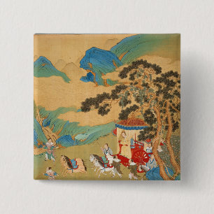 Kaiser MU Wang der Chou-Dynastie herein Button