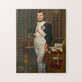 Kaiser Napoleon 1812 von Jacques-Louis David Puzzle