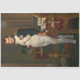 Kaiser Napoleon Bonaparte bei Tuileries-Thema Seidenpapier