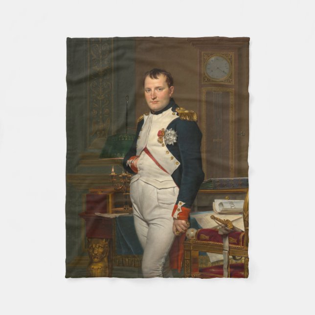 Kaiser Napoleon Bonaparte im Tuileries Fleecedecke (Vorderseite)