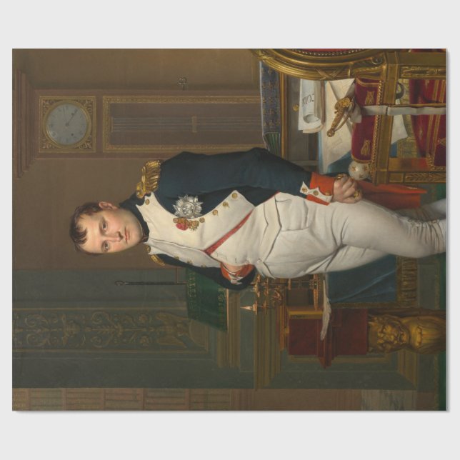 Kaiser Napoleon Bonaparte im Tuileries Geschenkpapier (Flach)