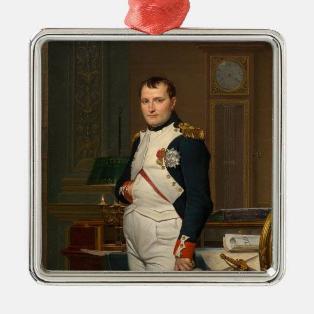 Kaiser Napoleon Bonaparte im Tuileries Ornament Aus Metall (Vorne)