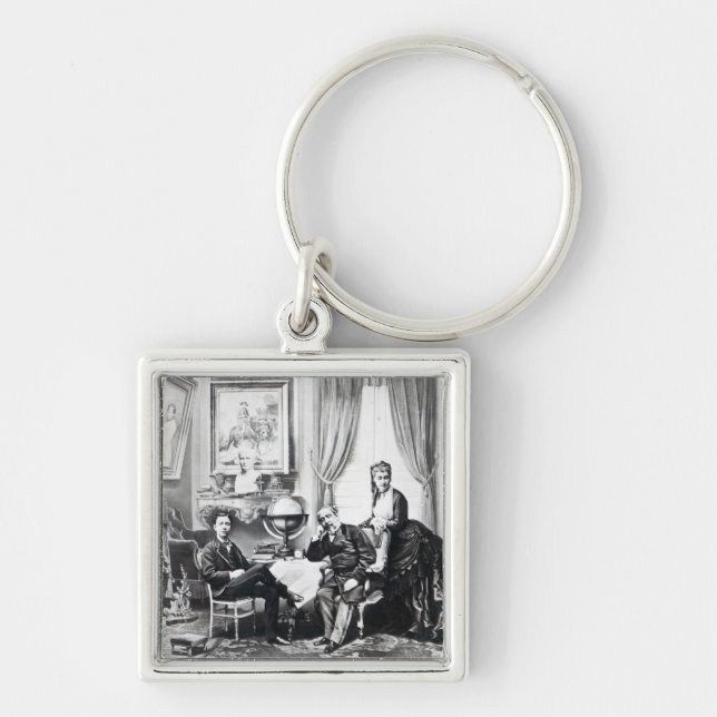 Kaiser Napoleon III Schlüsselanhänger (Vorne)