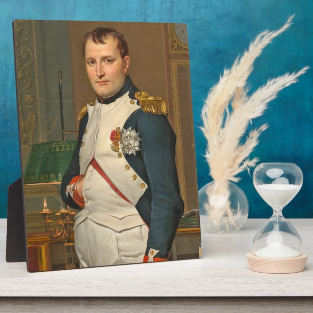 Kaiser Napoleon in seinem Studium an den Tuilerien Fotoplatte (Seite)