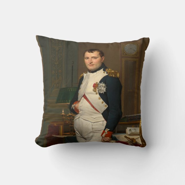 Kaiser Napoleon in seinem Studium an den Tuilerien Kissen (Vorderseite)