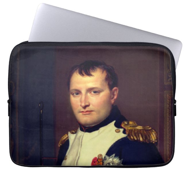 Kaiser Napoleon in seinem Studium an den Tuilerien Laptopschutzhülle (Vorderseite)