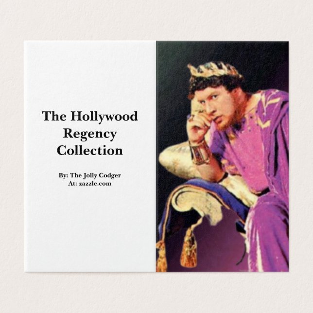 Kaiser Nero - Hollywood Regency Kollektion (Außenseite Aufgefaltet)
